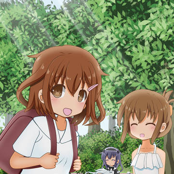 第六駆逐隊の遠足でむっつりな方（エアコミケ本表紙）