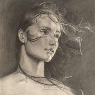 素描头像
