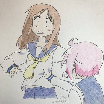 捕まれちー