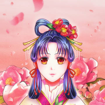 秀麗と椿