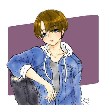 男の子