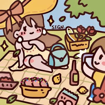 日常 指で描く