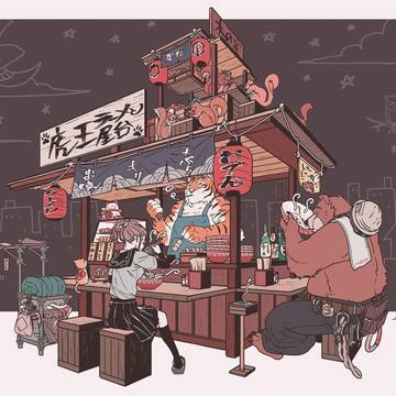 夕食