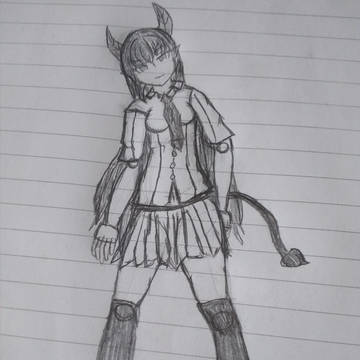 因吸收大量魔力而動起來的人偶娘
