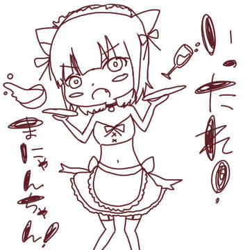 【４コマ漫画】いったれ！まにゃんちゃん