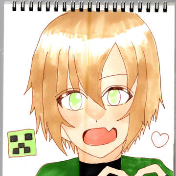 ゾムさん描いてみました!!