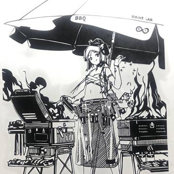 【切り絵】...「イフリータ」