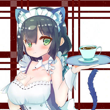 メイド服東郷さん(*´ω`*)