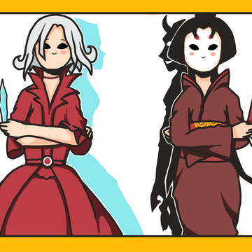 Geisha and Bloody Queen