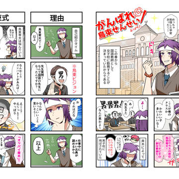 【Web再録】がんばれ鳥束先生