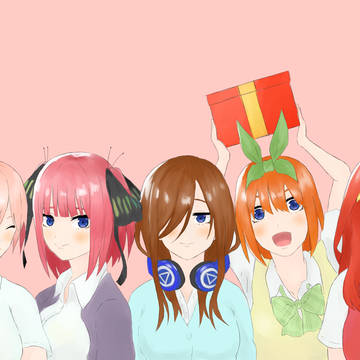 五つ子誕生日おめでとう🎊