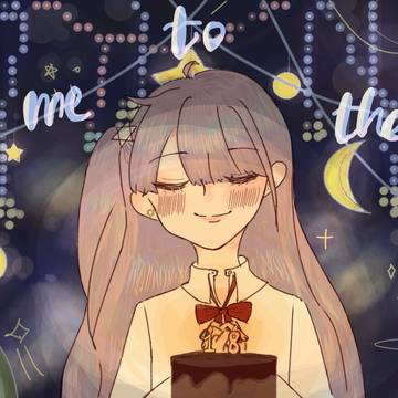 自分の18歳お誕生日の絵