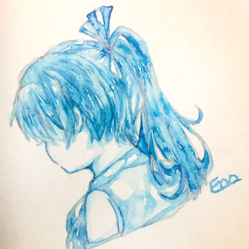 青