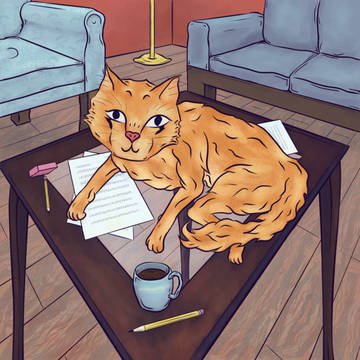 A Very Helpful Cat