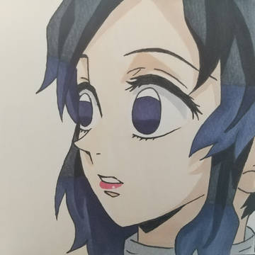 鬼滅のキャラの模写3