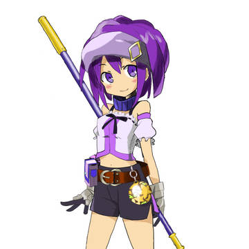 デジタル練習(メルスト_ランサーちゃん_模写)