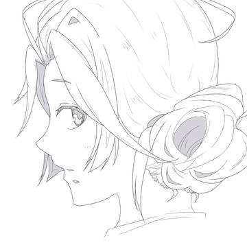無題 線画練習