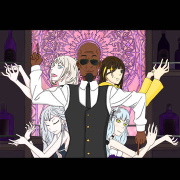 落描き デス・パレード パロディ