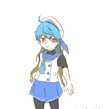 全身描く練習