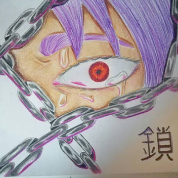 Eye Between Chains
