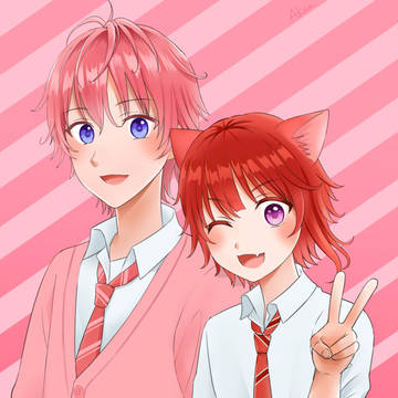 さとみくんとりいぬくん