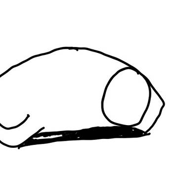 雑に描いたモンゴウベレー