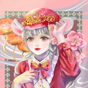 鼠年賀年卡