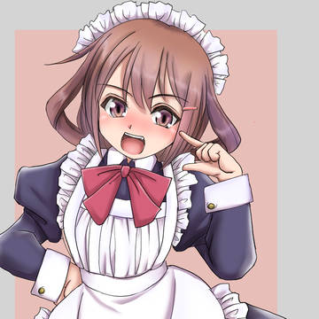 母の日でメイドの日なので雷