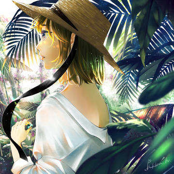 緑の中のさがしもの