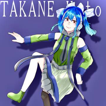 TAKANEKOTO グリーンアイ立ち絵