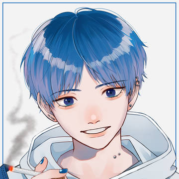 青