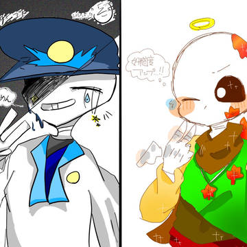 リア友と合作!