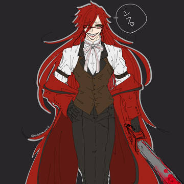 【黒執事】グレル・サトクリフ落書きlog