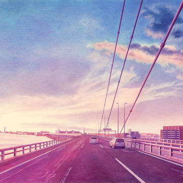 【色鉛筆】express way