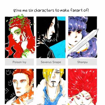 6 fanarts 2020
