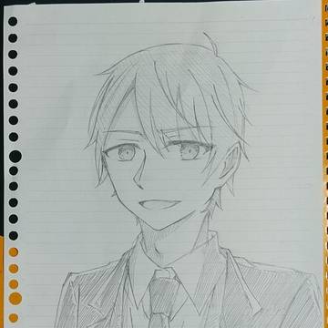 【創作】教師 描いてみた。