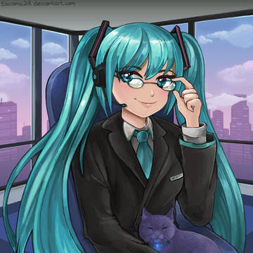Hatsune Miku Is Your Boss