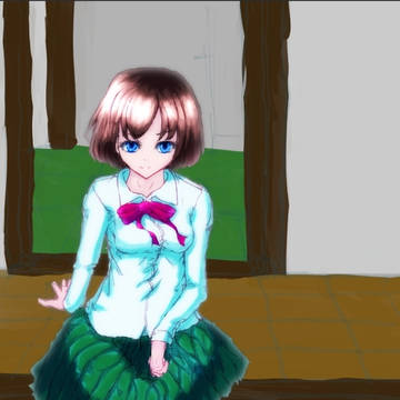 200513_縁側と少女