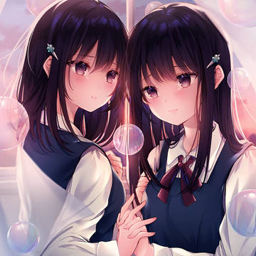はじけて消える
