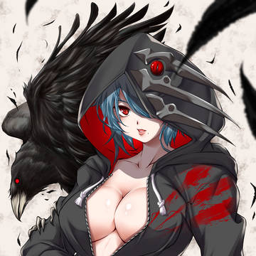 崩壊3rd 裸パーカーワタリガラス