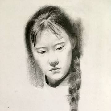 素描头像
