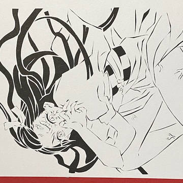【切り絵】ねずこ