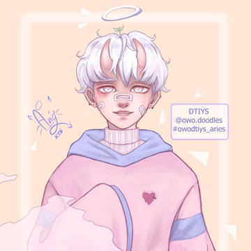 DTIYS Aries of @owo.doodles