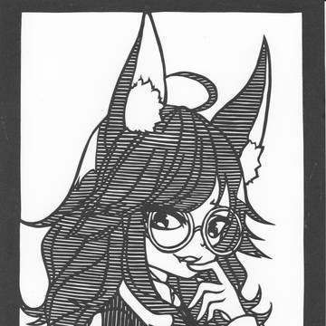 [切り絵]けもみみ