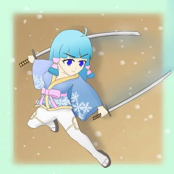 三月雪さんのところの青花ちゃん