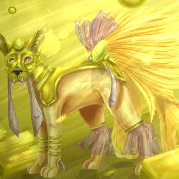 Goldeath the golden spirit