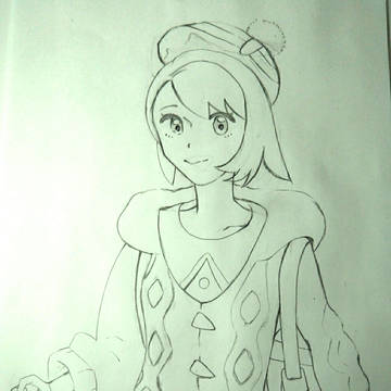 ユウリちゃん初描きしました