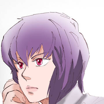 草薙素子　らくがき