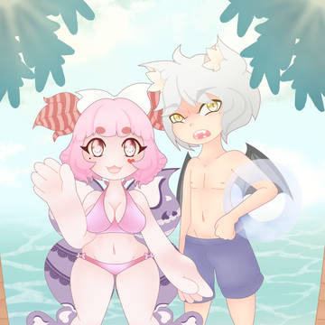 Day at the beach