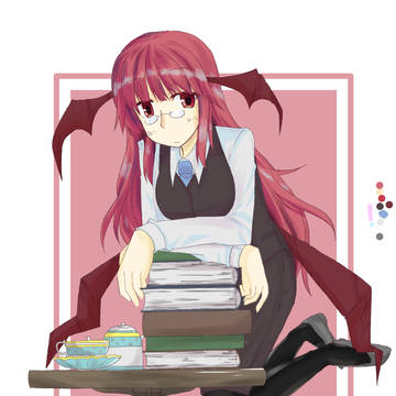 描け麻雀#4　負けお題「小悪魔」